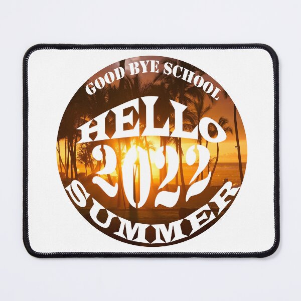 Item preview, Good Bye School Hello Summer - Funny Quote- Essensial Summer DESIGN designed and sold by K0tK0tu.