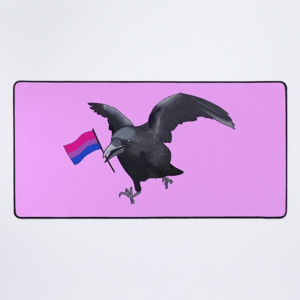 Item preview, Bisexual Pride Crow Friend designed and sold by Josie Richey.
