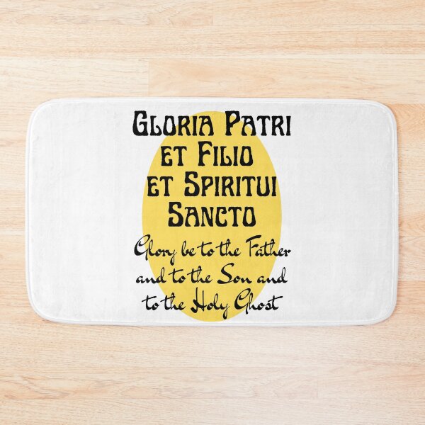 Item preview, Gloria Patri Latin English Glory Be to the Father designed and sold by IceCreamMuseum.
