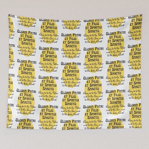 Item preview, Gloria Patri Latin English Glory Be to the Father designed and sold by IceCreamMuseum.