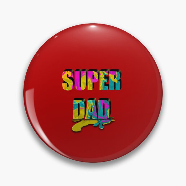 Artikelvorschau, Super-Papa | Vatertags-Stickerkunst entworfen und verkauft von Neshmi.