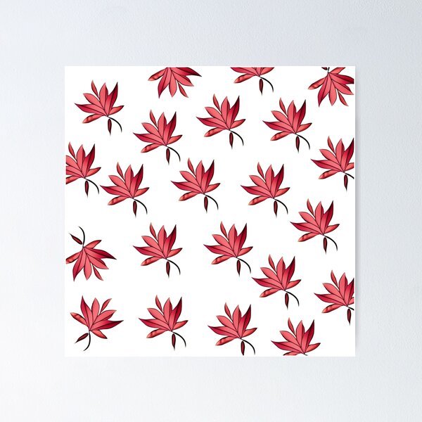 Item preview, Leafs Red Art designed and sold by JequiPrint.