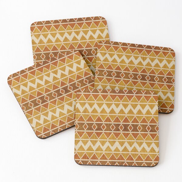 Artikelvorschau, Retro Geo Tribal Pattern entworfen und verkauft von Sheila Wenzel Ganny.
