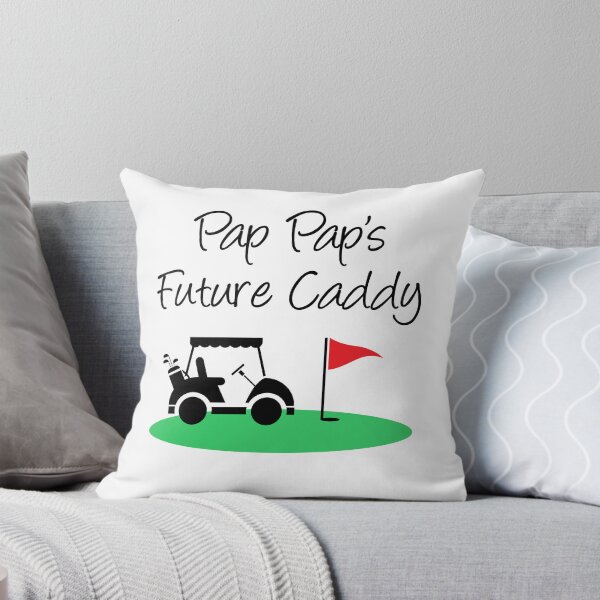 Item preview, Pap Pap's Future Caddy Golf Cart And Flag Icons designed and sold by jaycartoonist.