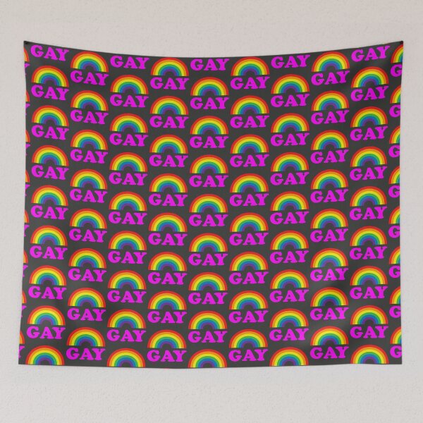Aperçu de l'œuvre Gay LGBT logo related products (Dark Theme) créée et vendue par LiverpoolStore.