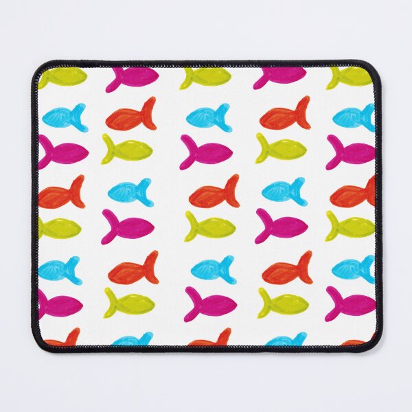 Item preview, Colourful fishies pattern designed and sold by Mistreena.
