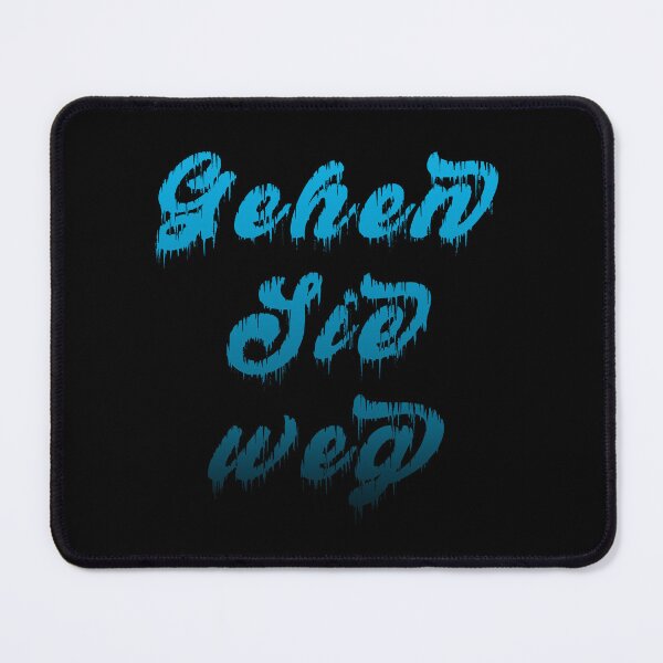 Item preview, Gehen Sie Weg Blue designed and sold by KMGraphics99.