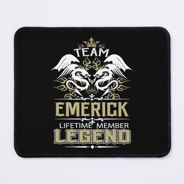 Artikelvorschau, Emerick Name T Shirt - Emerick Dragon Lifetime Member Legend Gift Item Tee entworfen und verkauft von masondilla.