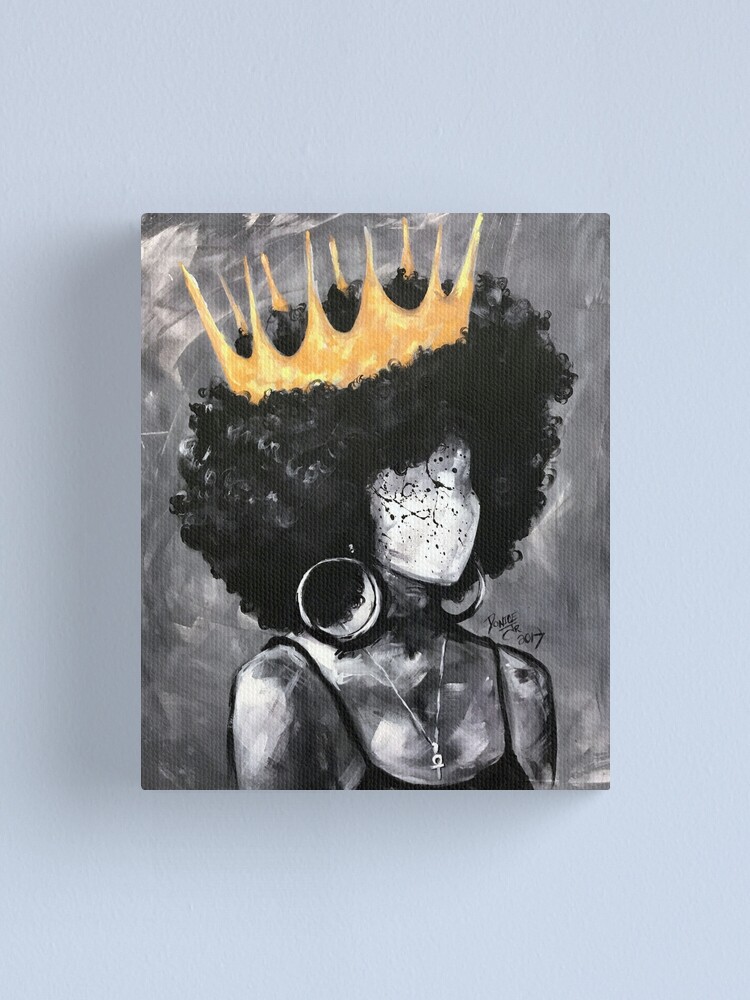 Alternate view of Naturally Queen II Canvas Print