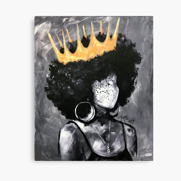 Naturally Queen II Canvas Print