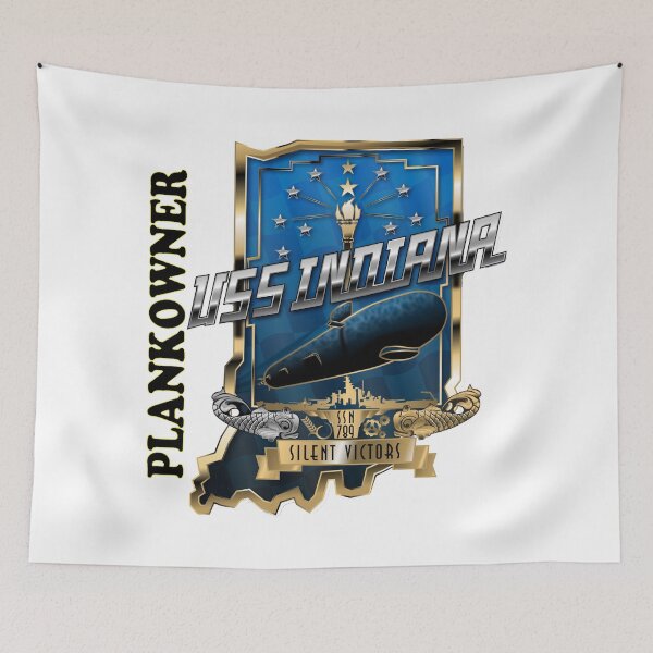 Item preview, SSN-789 Plankowner Crest for Light Color Clothing designed and sold by Nikki SpaceStuffPlus.