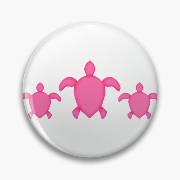Item preview, Pink Sea Turtle Trio designed and sold by BeachBumFamily.