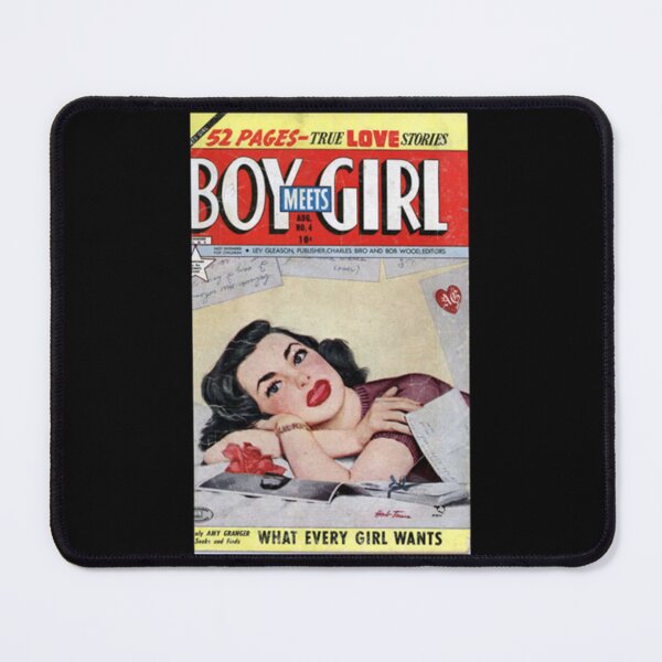 Item preview, What Every Girl Wants Retro Comics Vintage Comics Pop Arts Romance Boy Loves Girl designed and sold by saurelmosert.