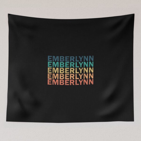 Item preview, Emberlynn Name T Shirt - Emberlynn Vintage Retro Name Gift Item Tee designed and sold by anthonyodo.