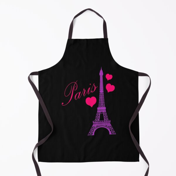 Item preview, Paris France Eiffel Tower in Pink and Purple designed and sold by BeachBumFamily.