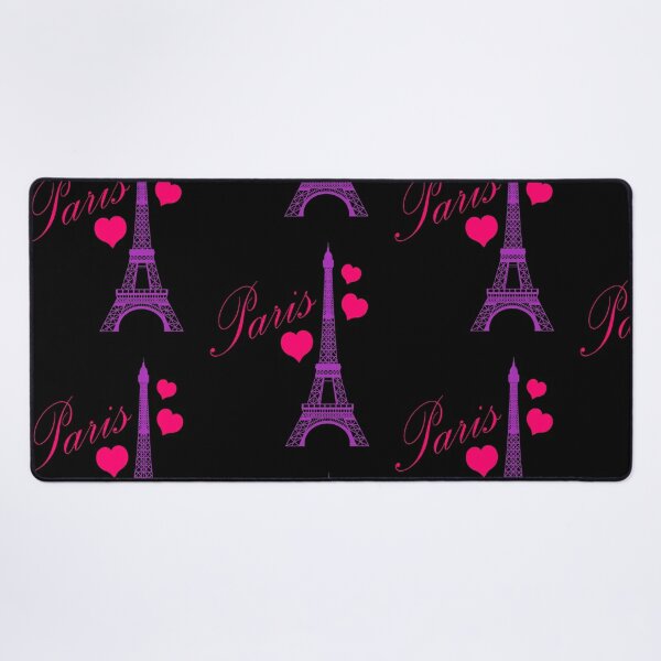 Ooh La La Paris Eiffel Tower with Pink Lips Stainless Steel Water Bottle