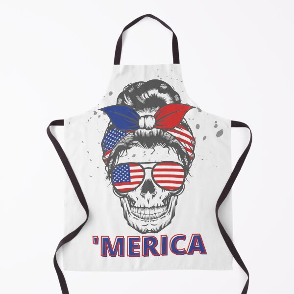 Item preview, Merica USA Skull Sunglasses American Flag America Patriotic Skeleton 4th of July designed and sold by CarantinedChaos.