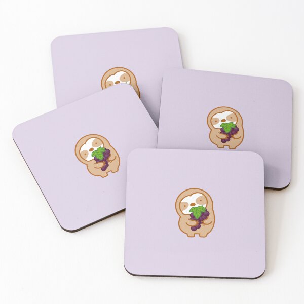 Item preview, Cute Grapes Sloth  designed and sold by theslothinme.