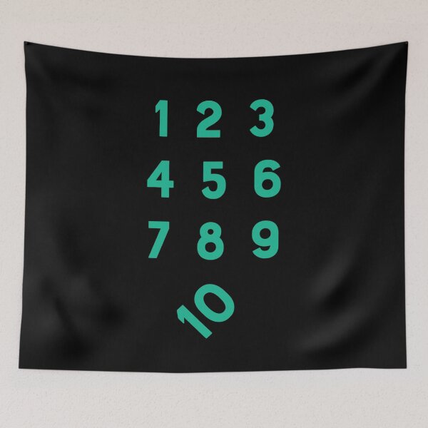 Item preview, Numbers. One to Ten. 1 to 10. designed and sold by That Cheeky Tee.