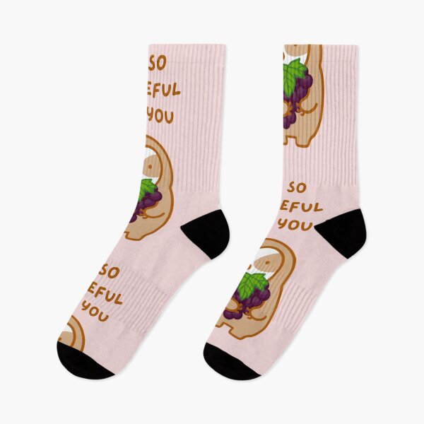 Item preview, I’m So Grateful For You Grapes Sloth  designed and sold by theslothinme.