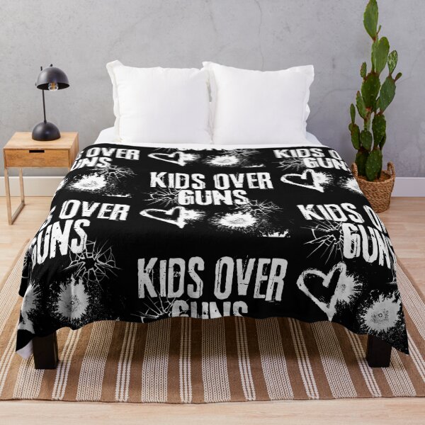 Item preview, Kids Over Guns Political Protest Text Design designed and sold by EarthArtDesigns.
