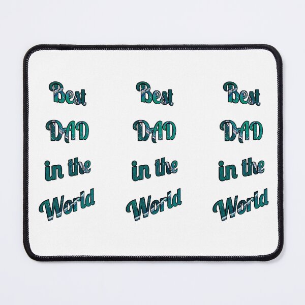 Item preview, Best DAD in the World with patten by MariDani Art, #2 designed and sold by MariDaniArt.