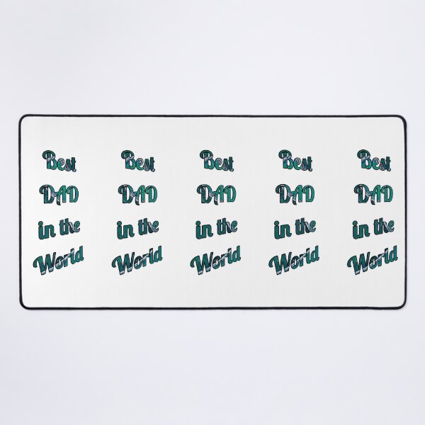 Item preview, Best DAD in the World with patten by MariDani Art, #2 designed and sold by MariDaniArt.