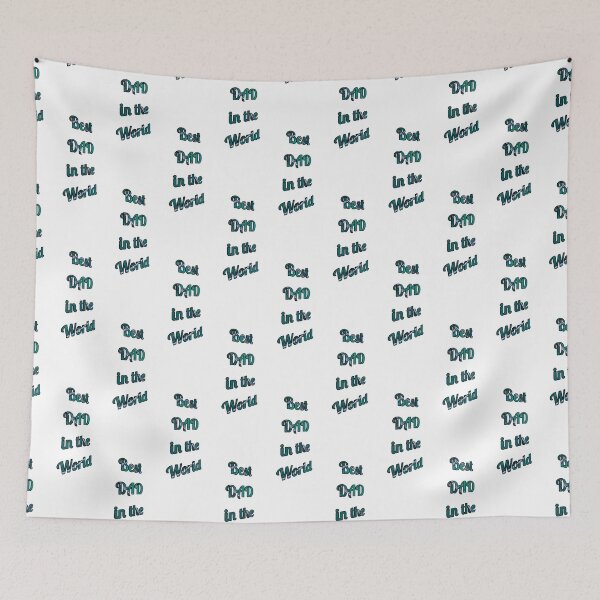 Item preview, Best DAD in the World with patten by MariDani Art, #2 designed and sold by MariDaniArt.