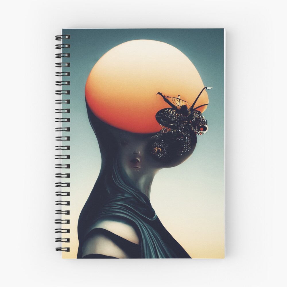 Item preview, Spiral Notebook designed and sold by oftanova.