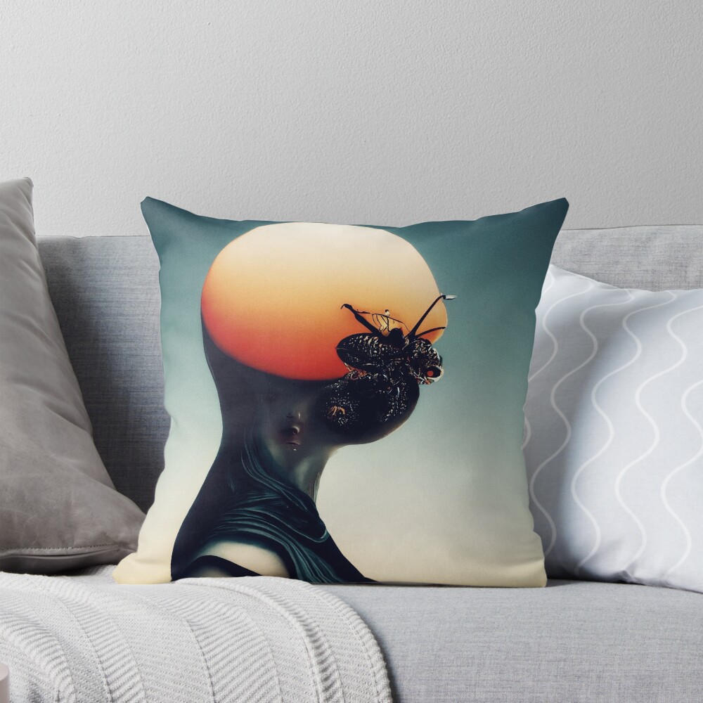 Item preview, Throw Pillow designed and sold by oftanova.