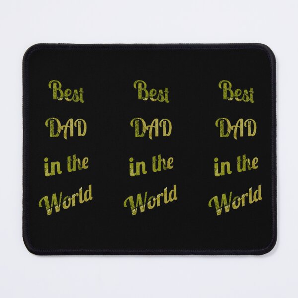 Item preview, Best DAD in the World with patten by MariDani Art, #3 designed and sold by MariDaniArt.