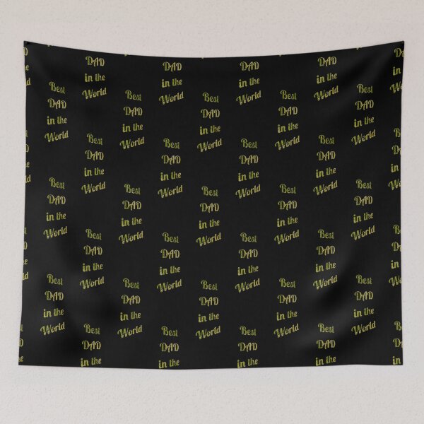 Item preview, Best DAD in the World with patten by MariDani Art, #3 designed and sold by MariDaniArt.
