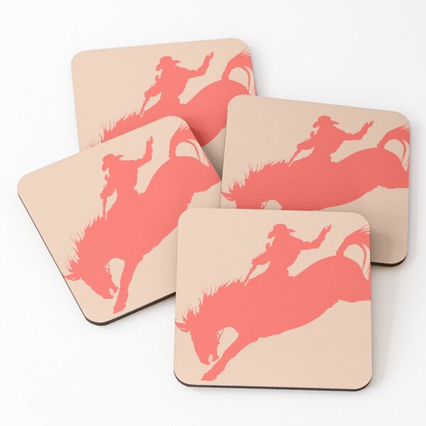 Item preview, Bronco Rider 1: Sunset Orange designed and sold by Zia Frazier.