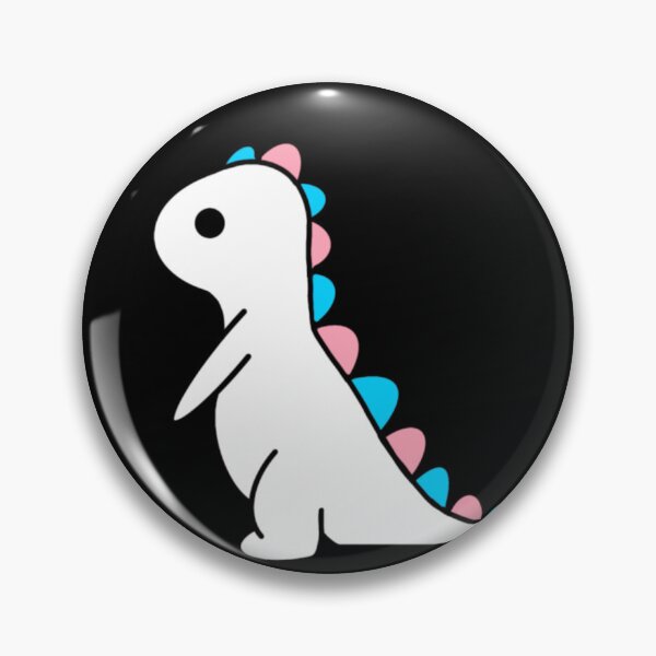 Item preview, Subtle Trans Dino Pink and Blue Pride  designed and sold by jessicaleah15.
