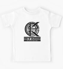 King of Colosseum - V1 - Solid Black Kids Tee