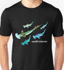 Mano Kihikihi - Hammerhead Shark - Hawaiian Fish Unisex T-Shirt