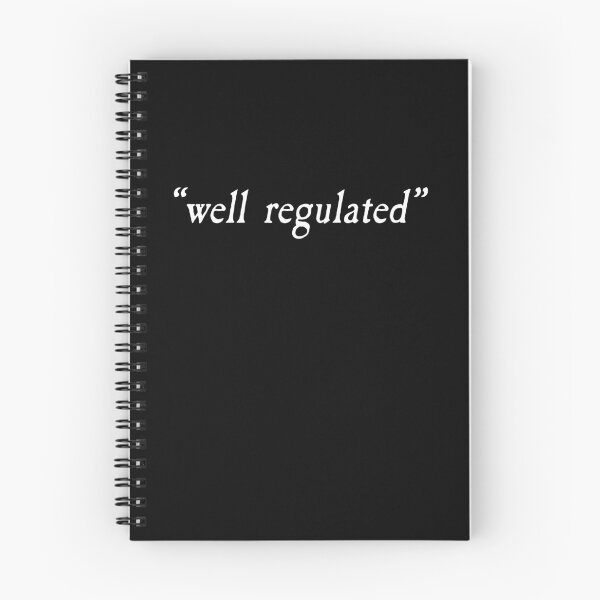 Aperçu de l'œuvre WELL REGULATED 2nd Amendment Gun Control créée et vendue par LoveAndDefiance.