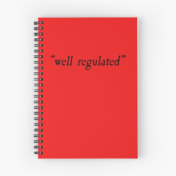 Aperçu de l'œuvre  WELL REGULATED 2nd Amendment Gun Control créée et vendue par LoveAndDefiance.