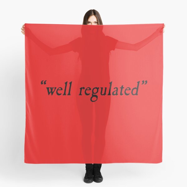 Item preview, WELL REGULATED 2nd Amendment Gun Control designed and sold by LoveAndDefiance.