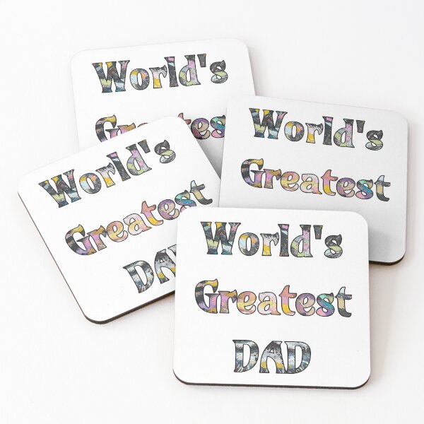 Item preview, World's Greatest DAD with patten by MariDani Art, #1 designed and sold by MariDaniArt.