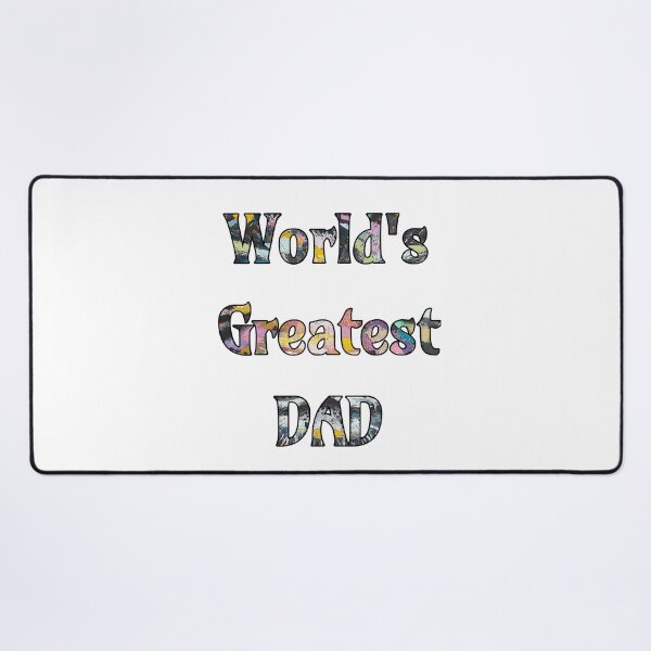 Item preview, World's Greatest DAD with patten by MariDani Art, #1 designed and sold by MariDaniArt.