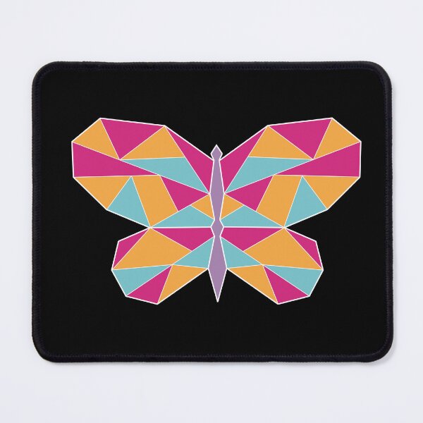 Item preview, Neon Butterfly (black background) designed and sold by SrirachaVine.