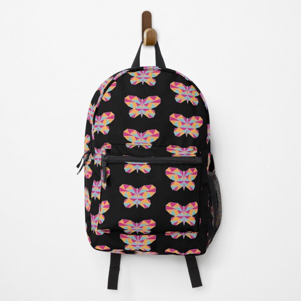 Item preview, Neon Butterfly (black background) designed and sold by SrirachaVine.