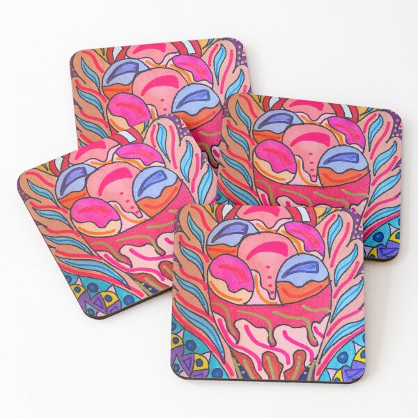 Item preview, Trippy Abstract Eyeball Ice Cream designed and sold by artbyalette.