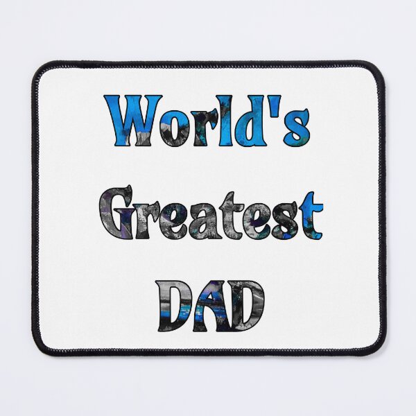 Item preview, World's Greatest DAD with patten by MariDani Art, #2 designed and sold by MariDaniArt.