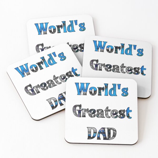 Item preview, World's Greatest DAD with patten by MariDani Art, #2 designed and sold by MariDaniArt.