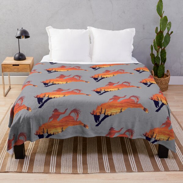 Item preview, Bronco Rider 1: Desert Sunset designed and sold by Zia Frazier.
