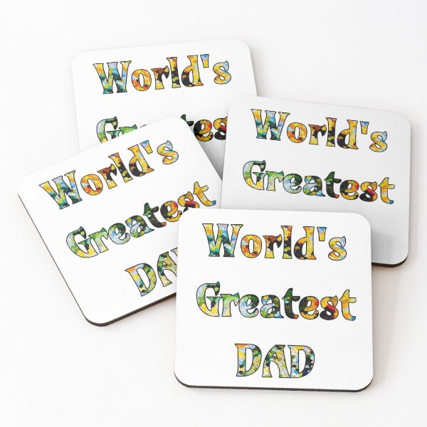 Item preview, World's Greatest DAD with patten by MariDani Art, #3 designed and sold by MariDaniArt.