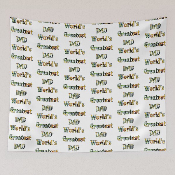 Item preview, World's Greatest DAD with patten by MariDani Art, #3 designed and sold by MariDaniArt.