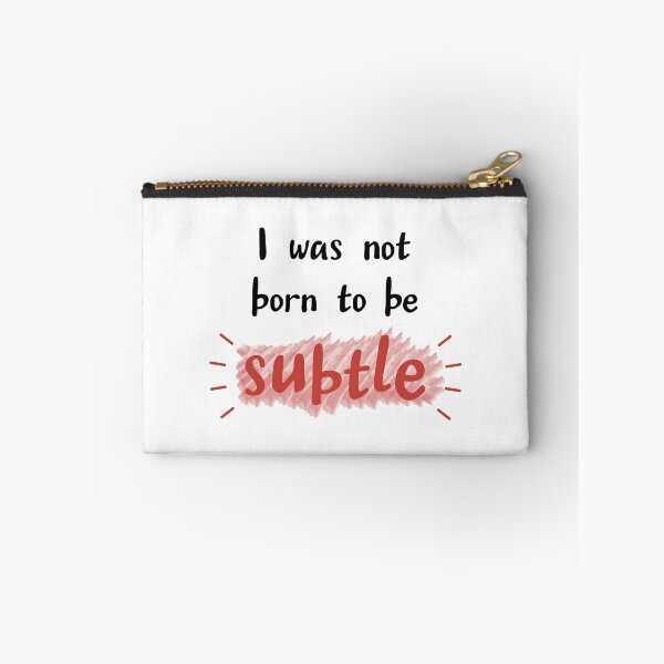Item preview, Born to be subtle designed and sold by CamilaDavison.
